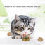 Natural Catnip Cats Wall Stick-on Ball Toy Scratchers Treats Healthy Natural Removes Balls to Promote Digestion Cat Grass Snack