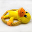 Squeaky Dog Toys for Small Medium Dogs, Pig Duck Bear Shape Puppy Teething Toy with Cotton Rope Animals Plush Interactive Toy