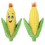 Dog Plush Toy Interesting And Lovely Stuffed Vegetable Dog Toy Squeaking Sound Eggplant Corn Pet Toy Fleece Squeak Toys