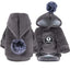 New Soft Cat Dog Pet Clothes Fleece Hooded Hairball Coat Jacket Winter Kitty Small Medium Dogs Cats Cool Pajamas Chihuahua