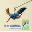 New Handfree Bird/Feather Cat Wand with Bell Powerful Suction Cup Interactive Toys for Cats Kitten Hunting Exercise Pet Products