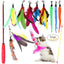 Cat Toys Mouse Shape Balls Foldable Cat Kitten Play Tunnel Chat Funny Cat Tent Mouse Supplies Simulation Fish Cat Accessories