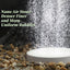 UXCELL 10cm Bubblers Air Stone Sets Mini Air Pump for Aquarium Fish Tank Pump Hydroponic Oxygen Plate Nano Air Disk Stone