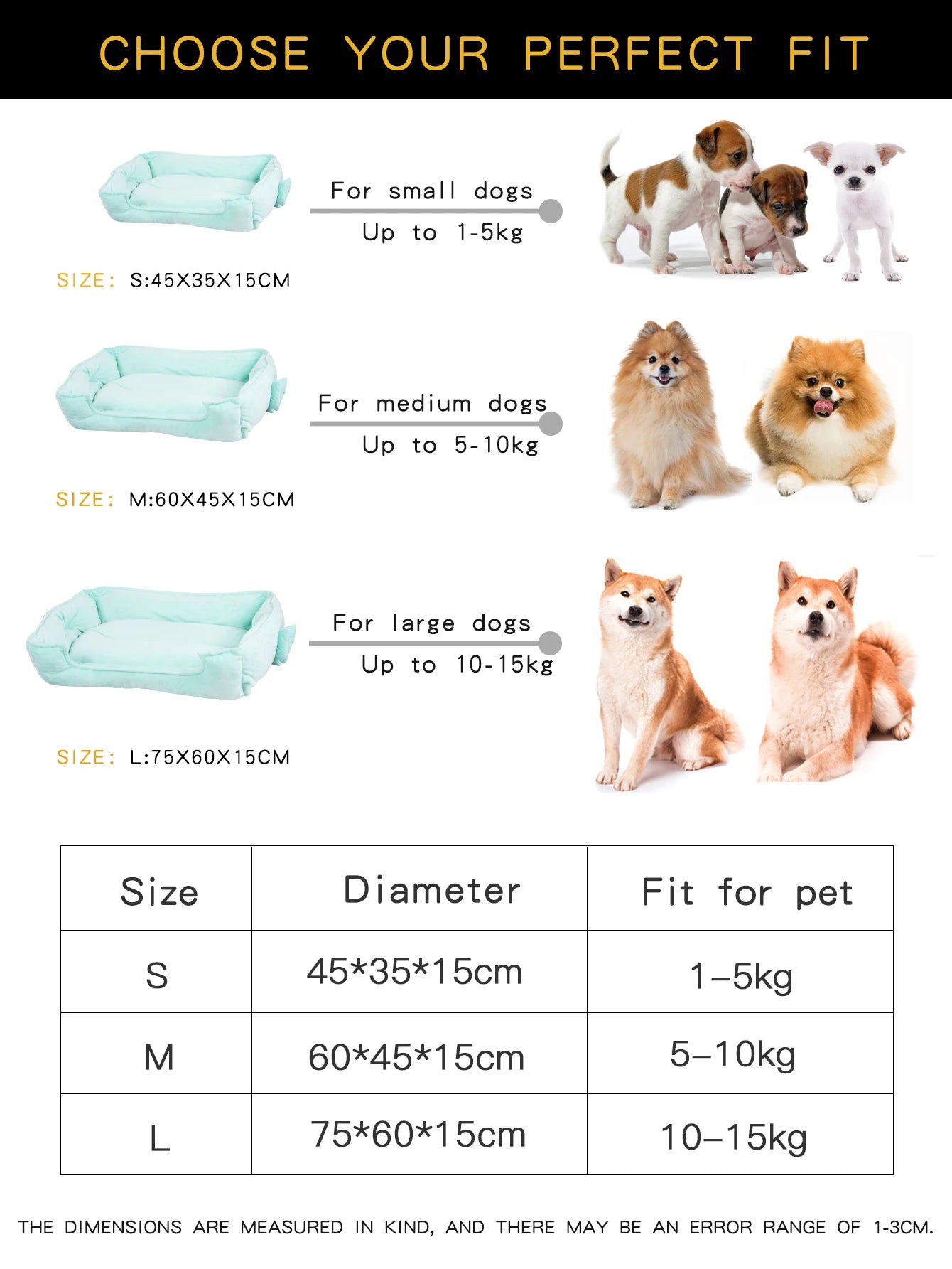 Dog Beds for Small Dogs Bow Tie Basket Plush Blanket Bed Cats Large Bedding Cushions Pet Supplies Breeds Sofa Pets Accessories