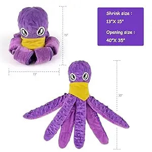 Dog Enrichment Toys，Octopus Dog Toys，Dog Snuffle Toy，Helps pets eat slowly, Dog Puzzle Game Interactive Toy，Slow Feeder Game