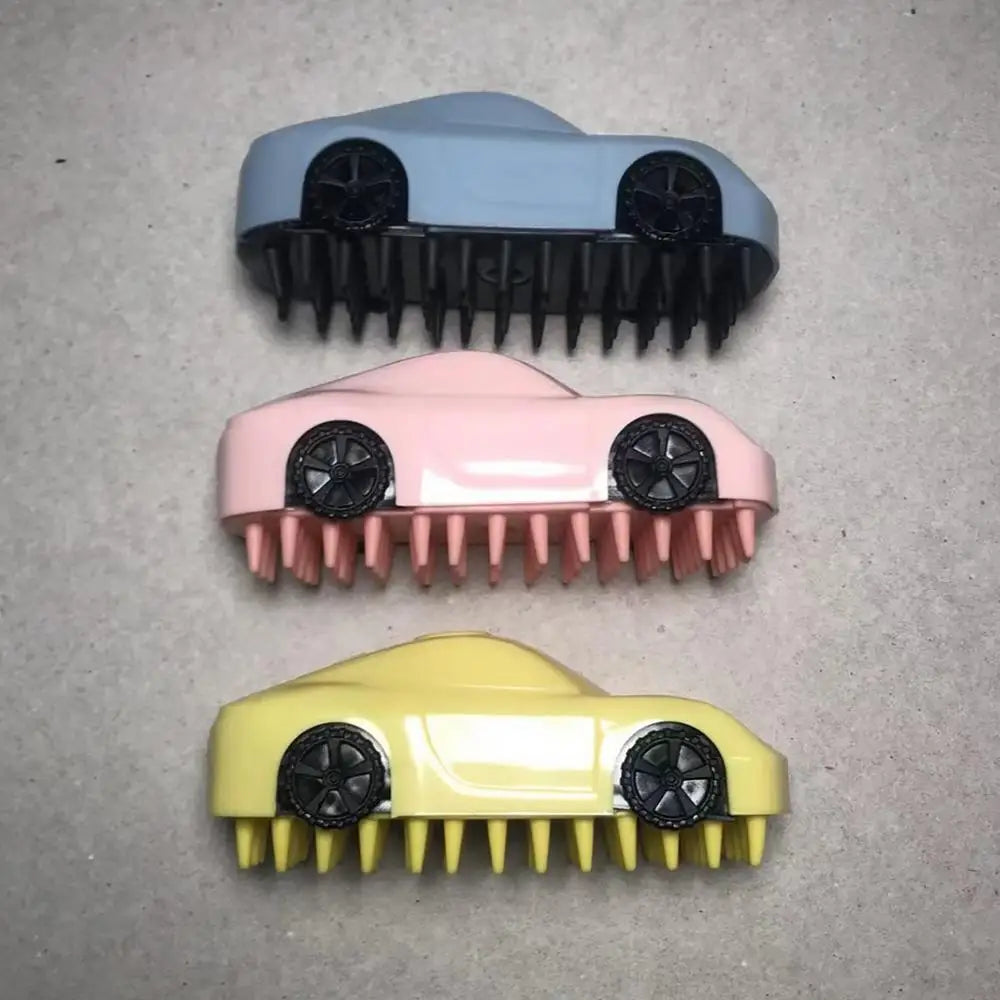 Cat Steam Brush 3 in 1 Car Shape One-Button Spray Cat Grooming Brush with Steam Dog Brushes for Removing Tangled and Loose Hair