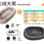 Dog bed for humans Short plush for large people, dog bed Adult kennel Removable pet nest