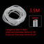 UXCELL Aquarium Flexible Pump Hose Oxygen Circulate Pipe Silicone Tube Water Connector ID 4mm Parts Tools Fish Tank Accessories