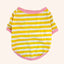 Stripe Dog T-shirt for Small Medium Dogs Cats Puppy Short Sleeve Cotton Shirt Pet Dog Summer Clothes French Bulldog Terrier