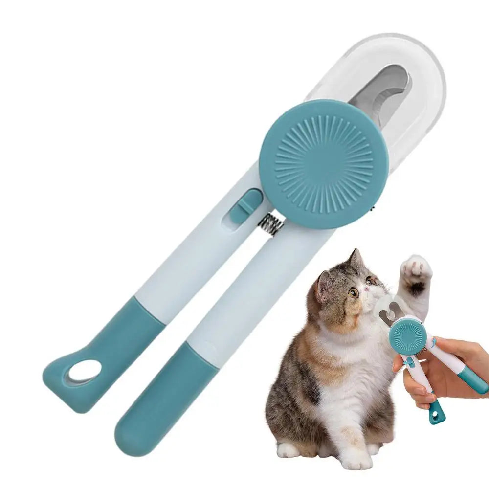 Nail Clippers For Dog Kitten Nail Clippers Cat Claw Trimmer For Nail Bloodline To Avoid Over Cutting Led Light Pet Nail Grooming