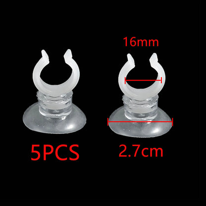 UXCELL Aquarium Suction Cup For 5/10/11/12.5/16/20/29mm Air Line Pipe Tube Wire Holder Used Sucker Fish Tank Pump Accessorie