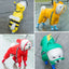 Small Dog All-Body Waterproof Raincoat Funny Animal Shaped Pet Puppy Raincoat Dog Rain Coat Hooded Clothing Outdoor Reflective