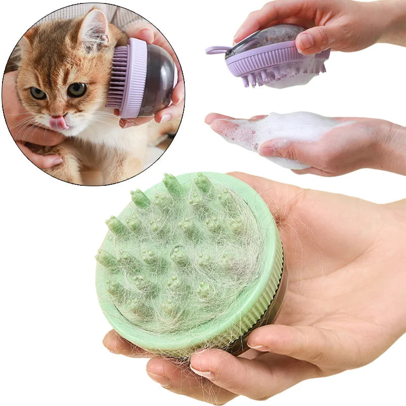 Multifunctional Pet Hair Comb for Dogs Cats Animals Massage Cat Dog Bathing Brush Maltese mascotas Grooming Accessories Supplies