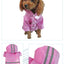 Dog Coat Waterproof PU Dog Raincoat for Small Dogs Cats Reflective Puppy Raincape Chihuahua Yorkies Pet Poncho dog raincoat