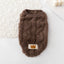 Cute Dog Sweaters For Small Dogs Chihuahua Knit Sleeves Puppy Winter Fleece Harness Clothes Sweater For Cat Warm Puppy Hoodie