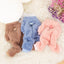 Dog Fuzzy Fleece Pajamas, Dog Winter Clothes for Small Dogs, Thick Warm Turtleneck Dog Sweater Plush Pet Jumpsuit, Doggy Apparel