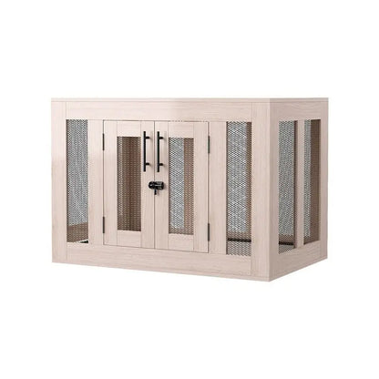 Yut four seasons universal wooden kennel cat litter pet litter indoor wild kennel large, medium and small dog kennel cat house