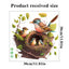 1pc Branch Bird Wall Stickers - Home Decor for Bedroom Living Room and Kindergarten
