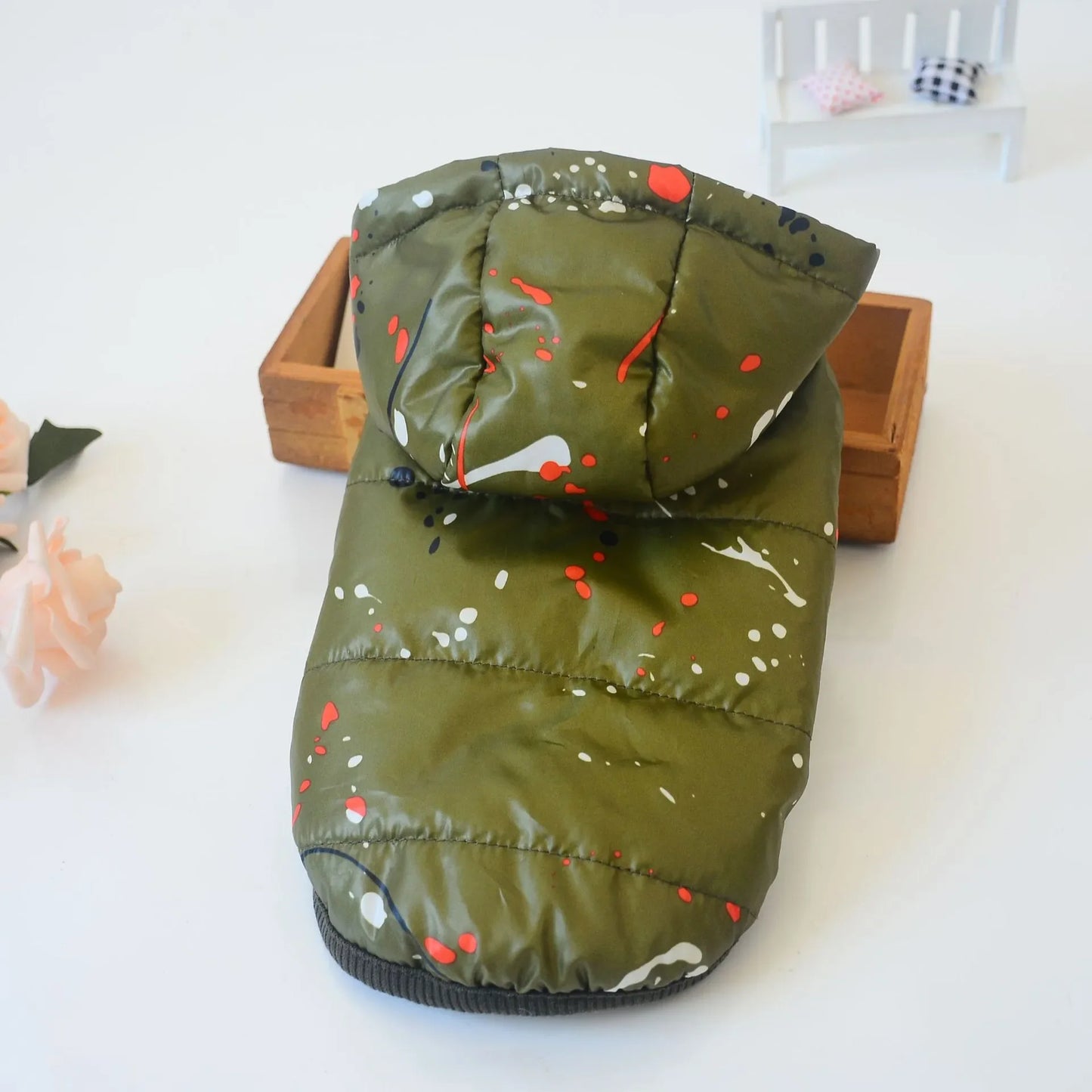 Pet Dog Winter Coat Clothes Warm Dog Jacket Puppy Outfit Dog Coat Chihuahua Hoodies For Small Medium Dogs Yorkshire Teddy Outfit