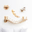 Wall Mounted Cat Climbing Wood Shelves Cat Bridge and Cat Hammock or Platform with Pedals for Kitten Perch and Rest