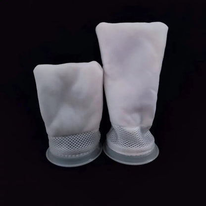 Anti Overflow Aquarium Filter Bag with Frame Washable Reusable Mesh Foam Carpet Sock Bag for Fish Marine Filtration System Hot
