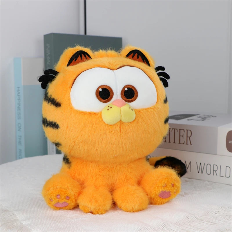 Original GARFIELD FAMILY Kawaii Soft Plush Toys Cute Cartoon Garfield Cat Odie Stuffed Animals Peluche Dolls Birthdays Gifts Kid