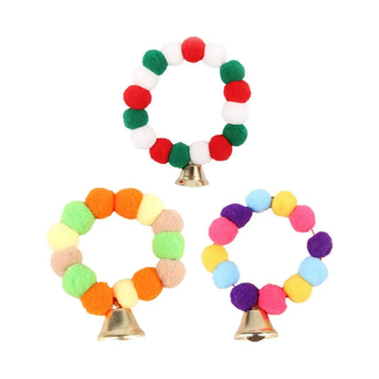 Cat Bell Collar Soft Kitten Collar Bell Fashion Pet Necklace Collar Pet Supplies For Birthday New Year Christmas Thanksgivi M6T0