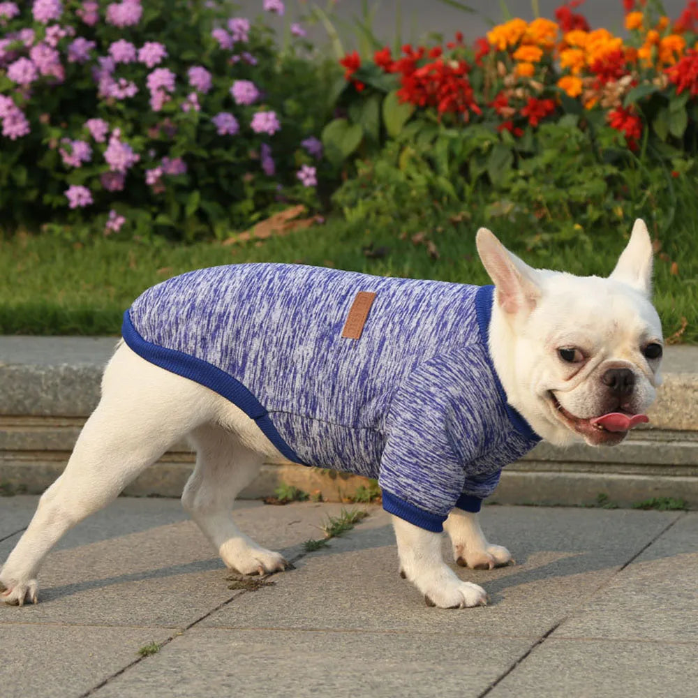 Pet Dog Clothes Knitwear Dog Sweater Soft Thickening Warm Pup Dogs Shirt Winter Puppy Sweater for Dogs Casual Pet Cat Clothing