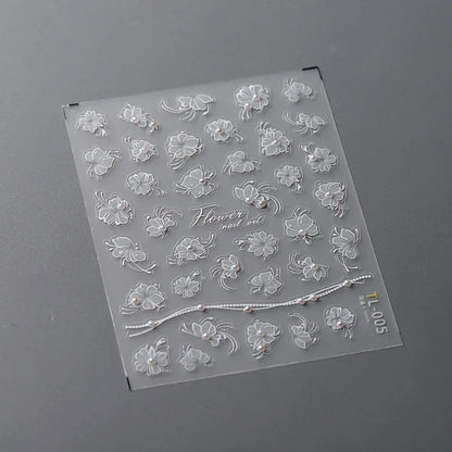 1pcs Cute Cat Claw 3D Jelly Relief Nail Stickers 3D Adhesive Stickers For Nails DIY Japanese Kawaii Slider Nail Art Decorations