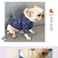 Casual Pet Dog Cotton T-Shirt Pets Fashion Letter Print Clothes For Small Medium Dog Cat French Bulldog Chihuahua Teddy Clothing