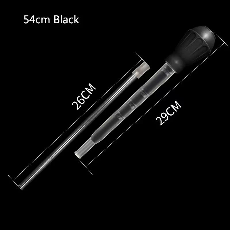 29/45/54cm Aquarium FishTank Clean Tool Pipette Fish Tank Siphon Pump Water Changer Aquarium Accessories with Extension Tube