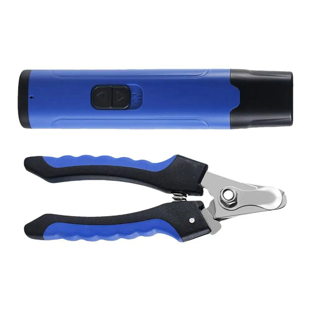 Rechargeable Dog Nail Grinder Safe Dog Claw Care Ergonomic Pet Nail Cutter Low Noise Nail Clipper for Pet Dog Puppy Cat Kitten