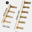 4/6 Steps Wood Ladder Pet Interactive Bird Parrot Toy Ladder for Hamster Cage Funny Grinding Stick Climbing Toy Bird Accessories