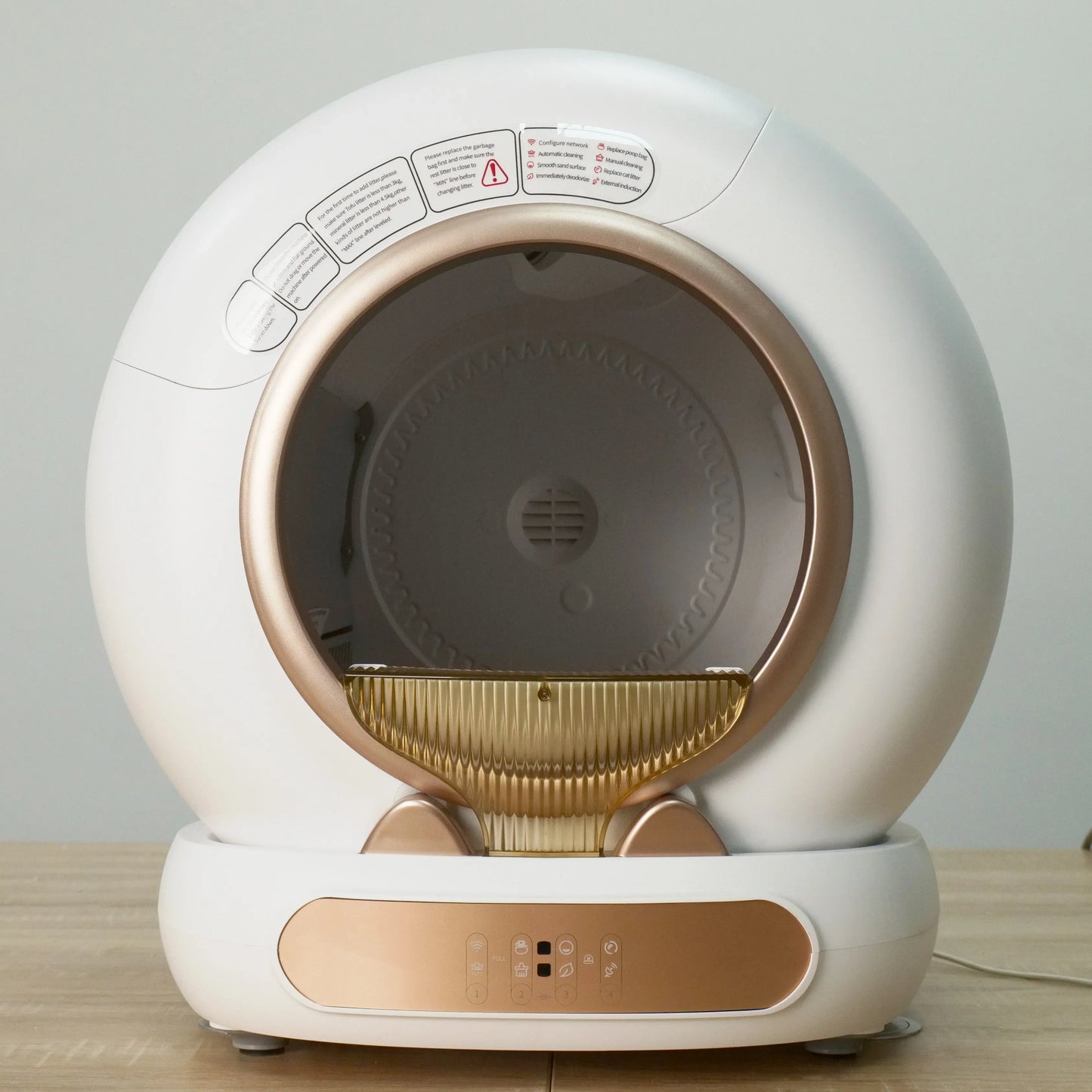 New arrival factory electric automatic cat toilet self cleaning litter box for cats