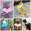 Small Animal Rabbit Harness with Leash Cute Bunny Collar Pet Bunny Supplies Cat Harness & Leash Set for Adult Guinea Pig Ferret