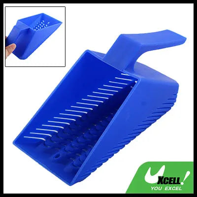 Blue Plastic Aquarium Fish Tank Gravel Sand Scraper Cleaning Pan Shovel Universal Fish Tank Cleaning Tools