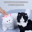 Dog Shower Brush Pet Grooming Shedding Massage Brush Bath Brush for Dog & Cat Hair Cleaner Mats Tangled Hair Comb Soft Silicone