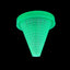 1pc Plastic Automatic Feeder With Suction Cup For Aquarium Red Worm Feeding Fish Tank Cone Live Food Tapered Hopper Basket New