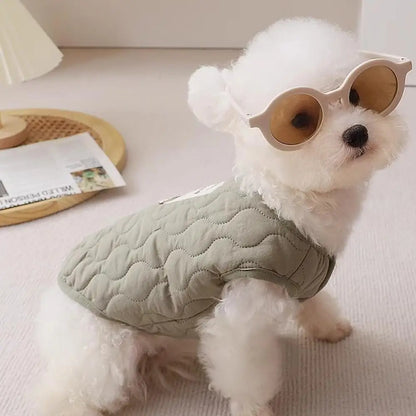 Small Dog Winter Jacket Winter Warm Dog Coat Jacket Warm and thickened pet clothes Small Dog Vest Pet Supplies for Small Dog Cat