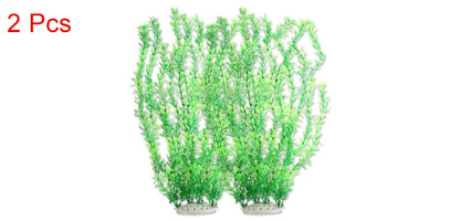 UXCELL Artificial Aquarium Plants Aquarium Simulation Water Weeds Ornament Fish Tank Grass Decor Sets Decoration Accessories