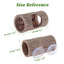 UXCELL Pets Reptile Hide Cave Habitat Shelter Resin Tree Reptile Artificial Woods with 2pcs Suction Cup Habitat Decoration
