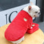 New Warm Fleece Pet Clothes Cute Print Coat Small Medium Dog Cat Shirt Jacket Teddy French Bulldog Chihuahua Winter Outfit