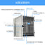 Baichong Double-layer Stainless Steel Dog Cage Inpatient Cage Small Dog Multi-layer Child and Mother Cage Display Cabinet Pet Su