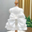 Big Bow Pet Wedding Dress with Buckle Luxury Dog Full Dresses for Small Dogs Pomeranian Poodle Puppy Cat Skirt mascotas Clothes