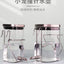 Fine Needle Silent Totoro Striker Kettle Pet Parrot Hamster Drinking Kettle Flower Branch Squirrel Bite Proof Glass Feeder