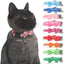 Pet Collars New Pet Bow Bell Collars Cute Cat Collars Pet Supplies Multicolor Adjustable Pet Dressing Tool Pet Accessories