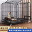 Dog Cage Large Dog Small to Medium Dog Golden Retriever Labrador Corgi Side Ranch with Toilet Separation Indoor Household Nest