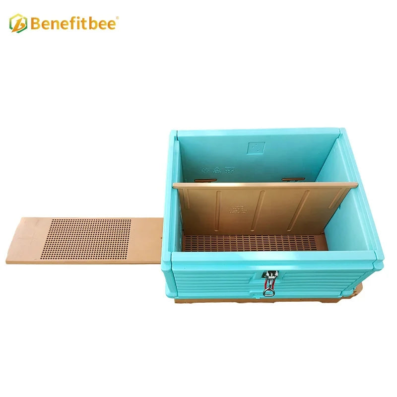 Benefitbee one layer 10 frames Langstroth beekeeping plastic bee hive box for beekeepers