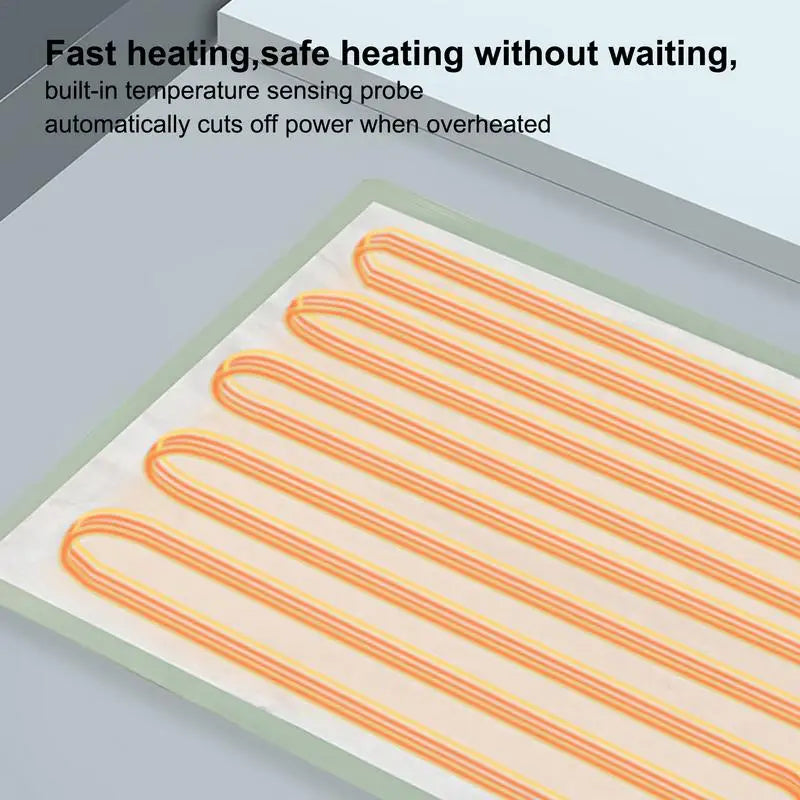 Pet Warming Pad, Indoor Pet Beds, Auto Temperature Control, Heated, Chew Resistant, Anti Slip Cat Pad, Winter for New Born Puppy