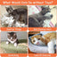 Cats Toy with Catnip Plush Cat Toys for Kitten Teeth Grinding Thumb Pillow Chewing Toy Claws Thumb Bite Pet Accessories